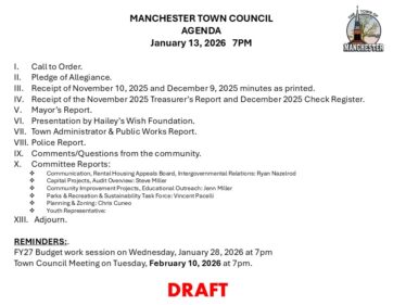 01-13-2026 agenda