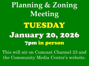 01-20-26 P & Z Meeting