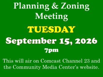 09-15-26 P & Z Meeting