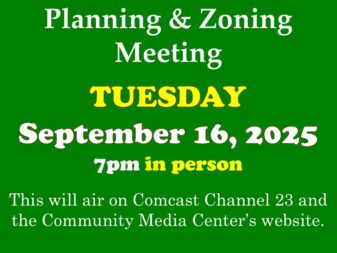 09-16-25 P & Z Meeting