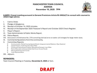 11-10-2025 agenda 11-10-2025 agenda