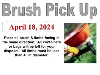 2024 Brush Pickup April