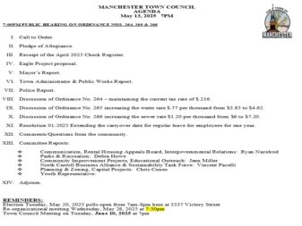 5-13-2025 Agenda