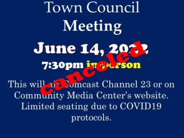 6-14-21 council meeting canceled