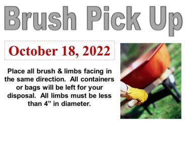 Brush Pickup Fall 2022