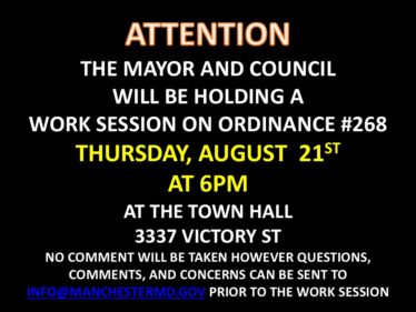 COUNCIL WORK SESSION 8-21-25