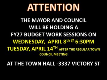FY27 budget work sessions C