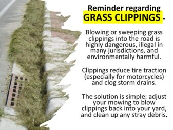 GRASS CLIPPINGS AND STORM DRAINS 6-9-26