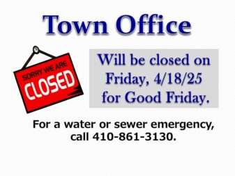 Holiday closing Good Friday
