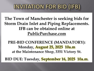 IFB - STORM DRAIN INLET AND PIPING REPLACEMENTS 8-20-25