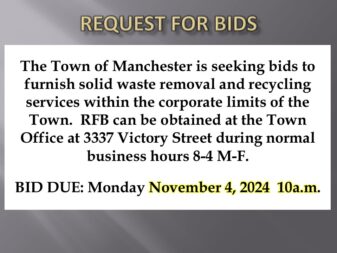 TRASH BIDS due 11-04-24