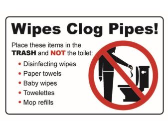 Wipes in Pipes