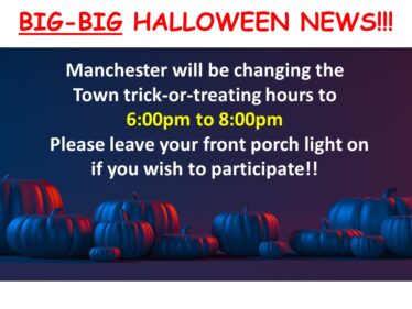 new trick or treating times