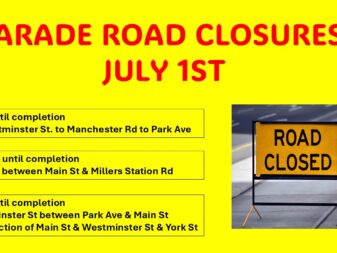parade street closure 2025