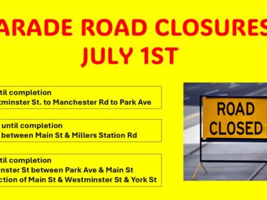 parade street closure 2025