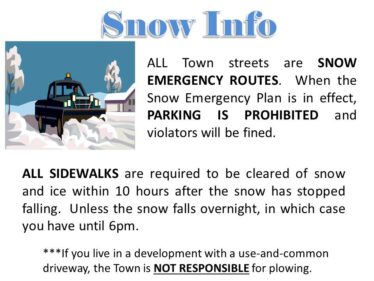 snow removal rules