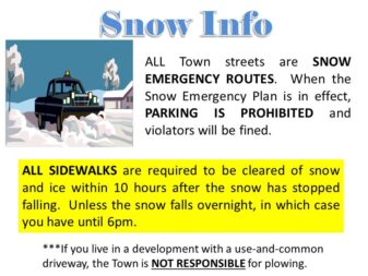 snow removal rules sidewalks